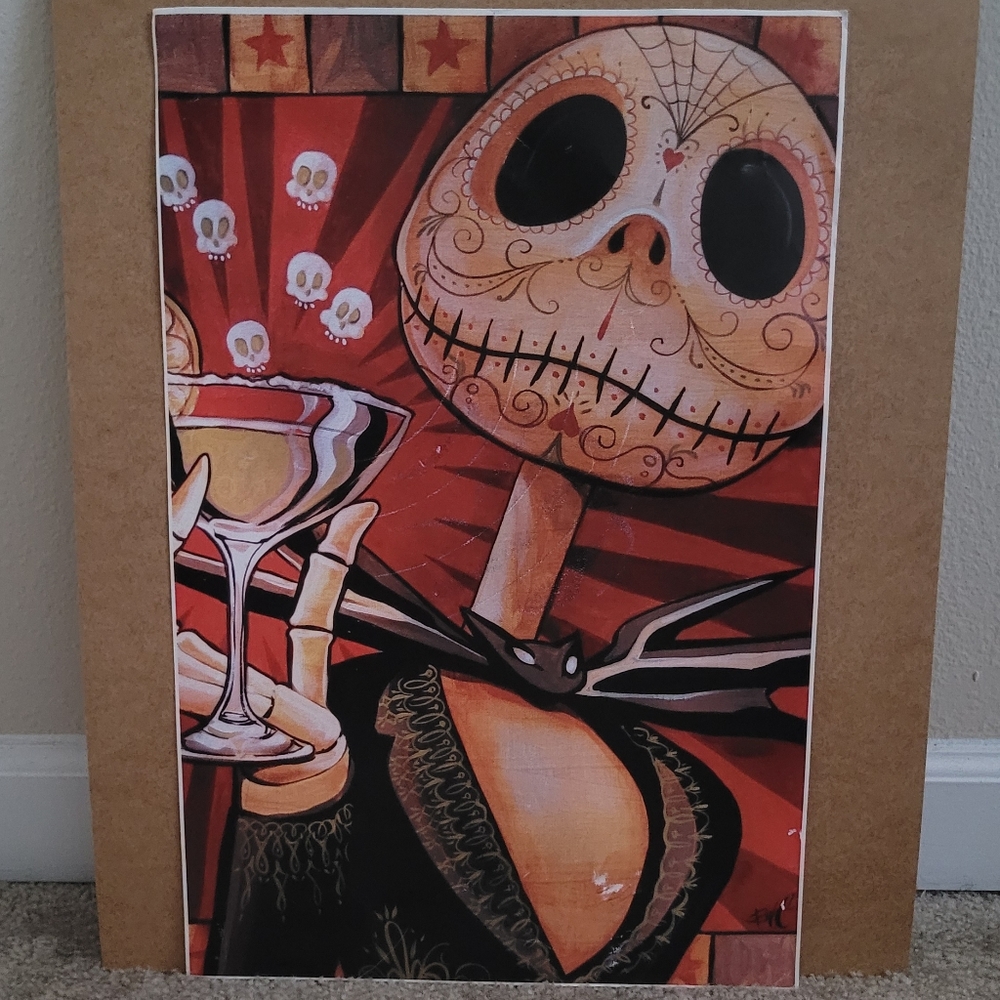 Day of the Dead Jack Skellington Poster